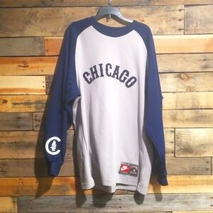 Chicago Cubs- Ernie Banks- Nike Cooperstown Collection long sleeved shirt
